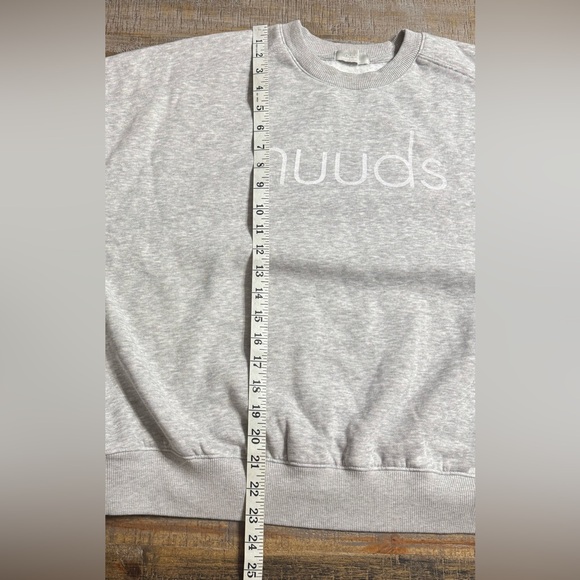 Nuuds Heather Gray Boston Crewneck Sweatshirt - Picture 6 of 7